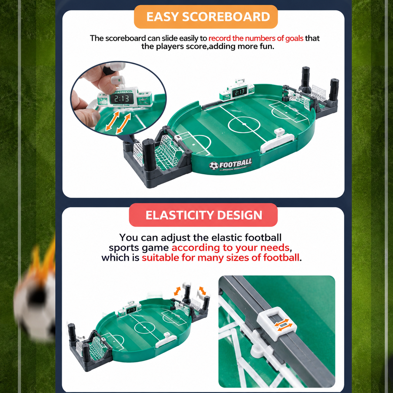 Mini Football Table Game